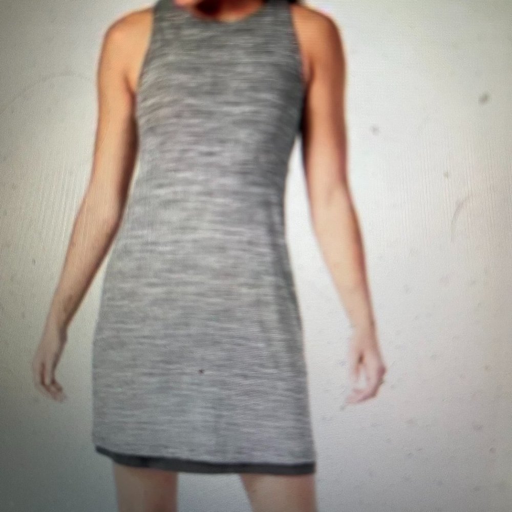 ATHLETA Reversible Santorini High Neck Dress Green